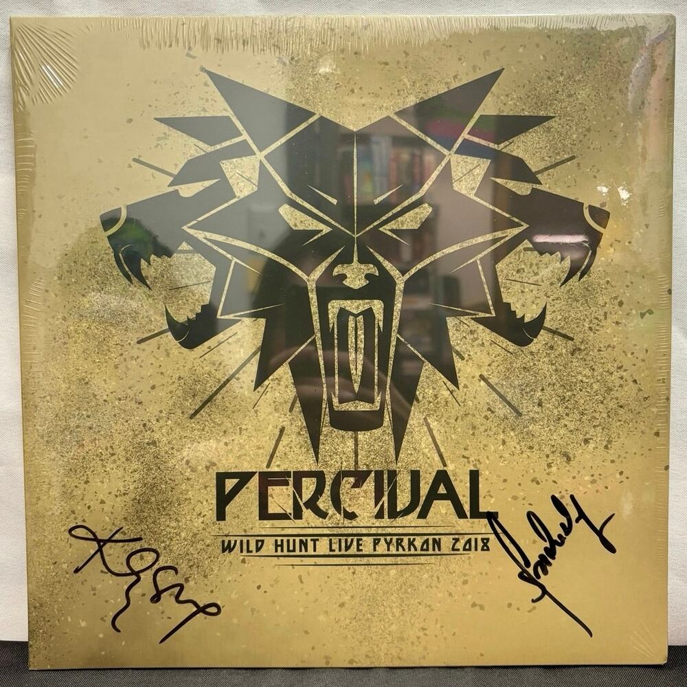 Sealed Percival "Wild Hunt Live 2018" Vinyl, Numbered & Signed / Autographed